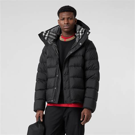 burberry tonal mens jacket|Puffer Jacket in Black .